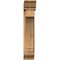 Ekena Millwork Imperial Traditional Smooth Bracket w/ Offset Brace, Western Red Cedar, 7 1/2"W x 28"D x 40"H BKT0806X28X40IMP01SWR - alternate 2